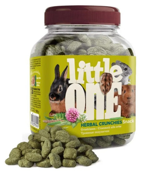 Little One chrupki ziołowe 100 g - wsparcie trawienia i ścierania zębów - Image 1