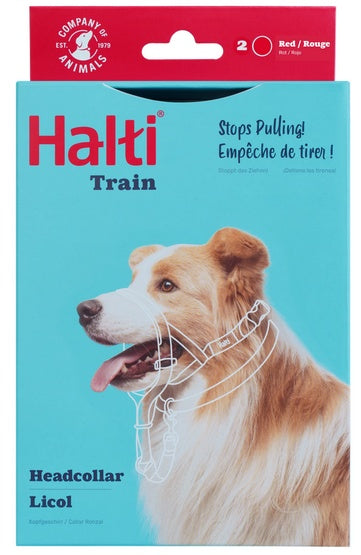 Halti Kantarek - obroża uzdowa rozmiar 2 czerwona - Image 1