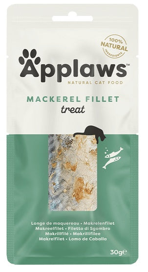 Applaws Natural Cat Loin Suszona polędwica z makreli 30g - Image 1