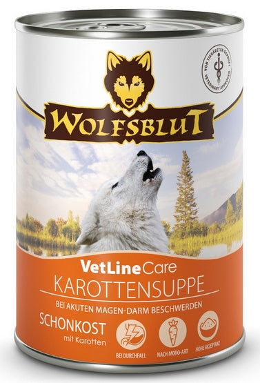 Wolfsblut Dog VetLine Care Carrot Soup - zupa marchewkowa puszka 395g - Image 1