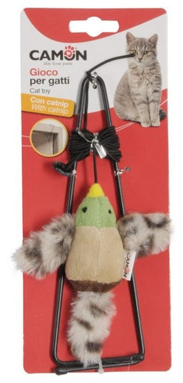 Camon Cat Toy Matatabi ptak z kocimiętką 10cm – pobudza instynkt łowiecki