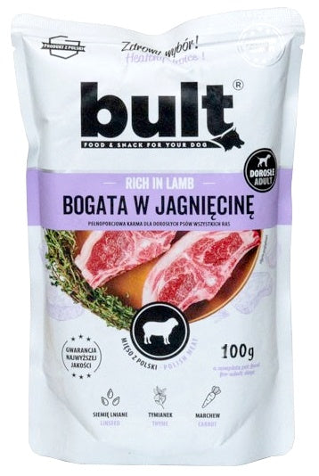 Bult mielonka bogata w jagnięcinę - mięsna saszetka 100 g - Image 1
