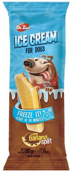 Dr.Zoo Ice Cream lody dla psów - banana split 50g - Image 1
