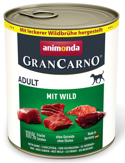 Animonda GranCarno Original Adult Wild Dziczyzna puszka 800g - Image 1