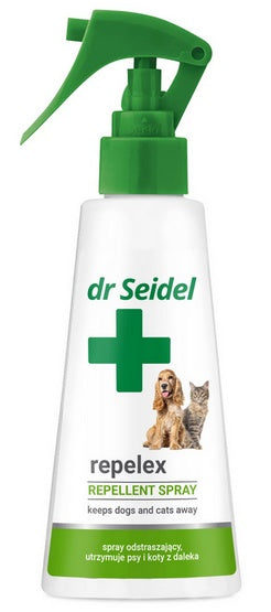 Dr Seidel Repelex – Płyn utrzymujący psy i koty z daleka 100ml