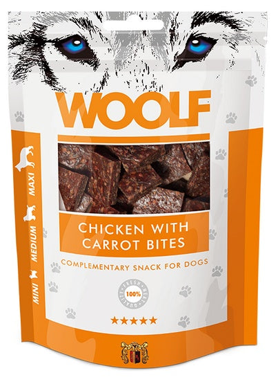 Woolf Chicken With Carrot Bites 100g - Image 2