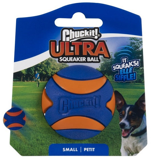 Chuckit! Ultra Squeaker ball small - wysoki odskok z piszczałką - Image 1