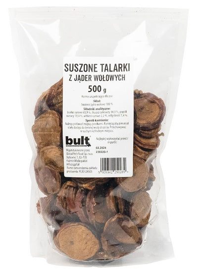Bult suszone talarki z jąder wołowych 500 g - ekstra chrupiąca przekąska treningowa - Image 1