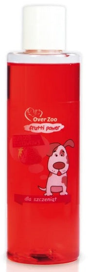 Over Zoo Frutti Power Szampon o zapachu truskawkowym - dla szczeniąt 200ml - Image 2