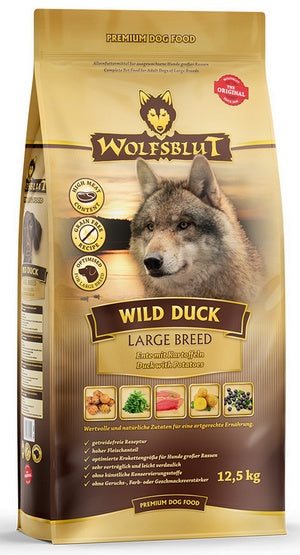 Wolfsblut dog wild duck large - bezzbożowa karma z kaczką dla dużych ras - Image 3