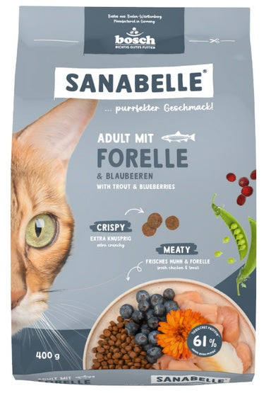 Sanabelle Adult Forelle – z pstrągiem 400g