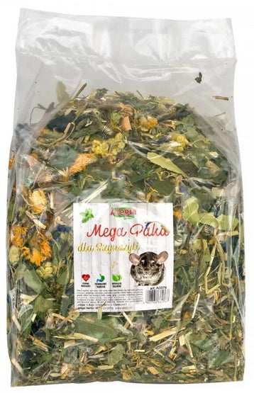 Alegia Mega Paka dla szynszyli 650 g – 26 naturalnych składników