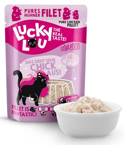Lucky Lou Extrafood kurczak w galaretce – czysty filet bez zbóż