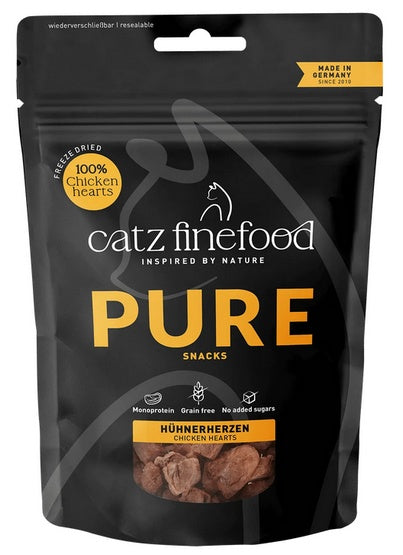 Catz Finefood Purrrrly N.103 serca kurczaka - 100% liofilizowane mięso bez dodatków - Image 2