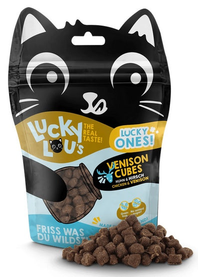 Lucky Lou Lucky Ones Cubes Kurczak & Jeleń 80g - Image 1