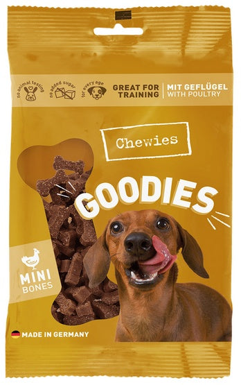 Chewies Goodies (Training) kosteczki mini drób 125g - miękkie nagrody do treningu - Image 2