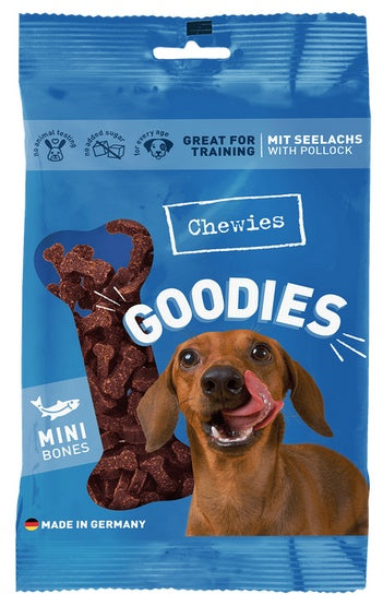 Chewies Goodies (Training) kosteczki mini łosoś 125g - półwilgotne nagrody treningowe - Image 2