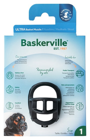 Baskerville Kaganiec Ultra-1 czarny - Image 1