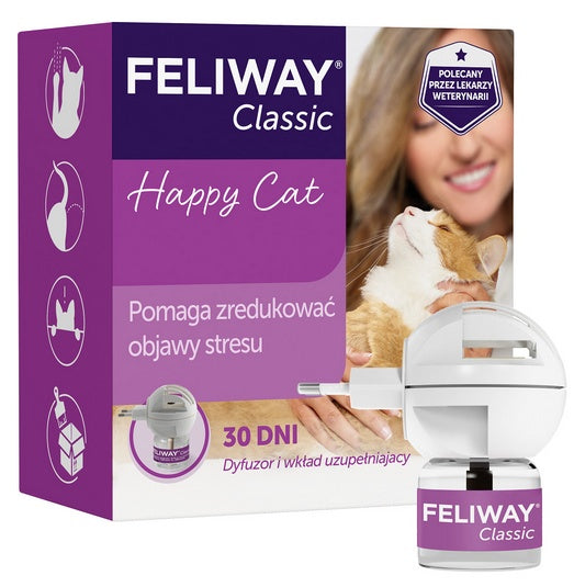 Feliway Classic - kocie feromony Zestaw Startowy (Dyfuzor+wkład) - Image 2