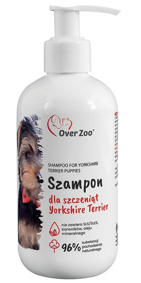 Over Zoo Szampon dla szczeniąt Yorkshire Terrier 250ml - Image 1