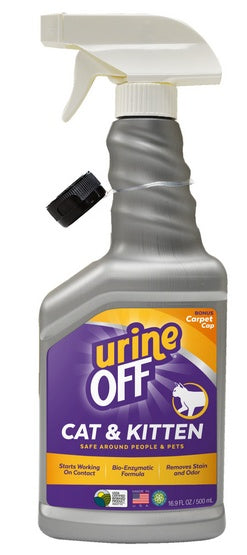 Urine Off Cat & Kitten Formula – do usuwania plam moczu 500ml