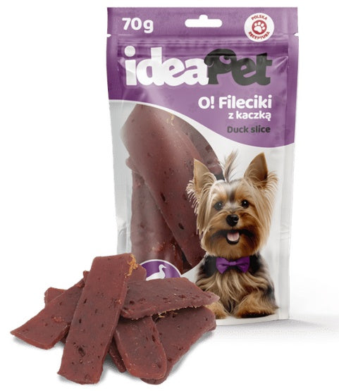 IdeaPet O! Fileciki z kaczką 70g - Image 1