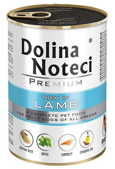 Dolina Noteci Premium Pies Jagnięcina puszka 400g - Image 1