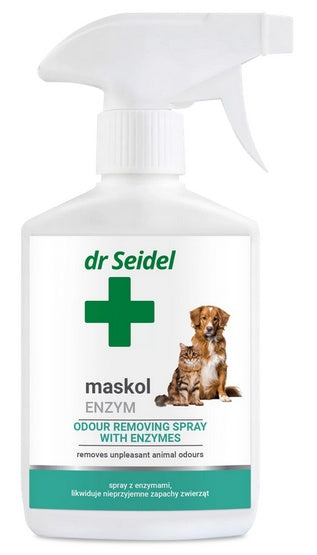 Dr Seidel Maskol Enzym – Płyn maskujący zapach moczu zwierząt – spray 300ml