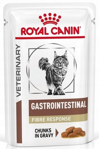 Royal Canin Veterinary Diet Feline Gastrointestinal Fibre Response w sosie saszetka 85g - Image 1