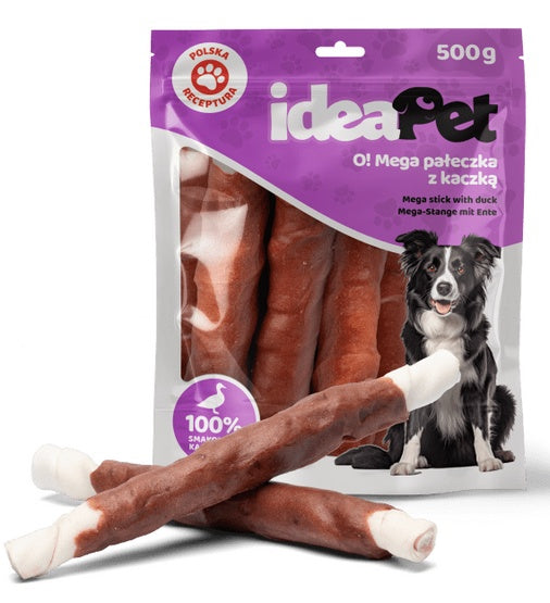 IdeaPet Mega pałeczka z kaczką 500g - Image 1