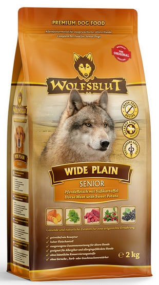 Wolfsblut dog wide plain senior - konina i bataty bez zbóż - Image 1