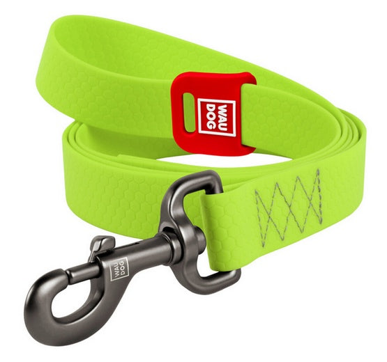 Collar Waterproof Smycz wodoodporna L-XXL 25mm/183cm jasnozielona - Image 1