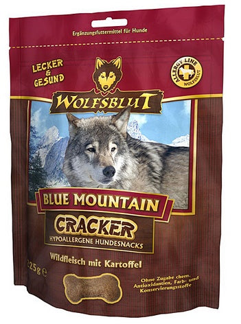 Wolfsblut Dog Cracker Blue Mountain – dziczyzna i ziemniaki 225g