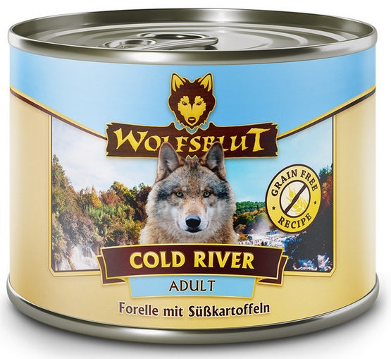 Wolfsblut Dog Cold River – wysoka zawartość pstrąga 66%