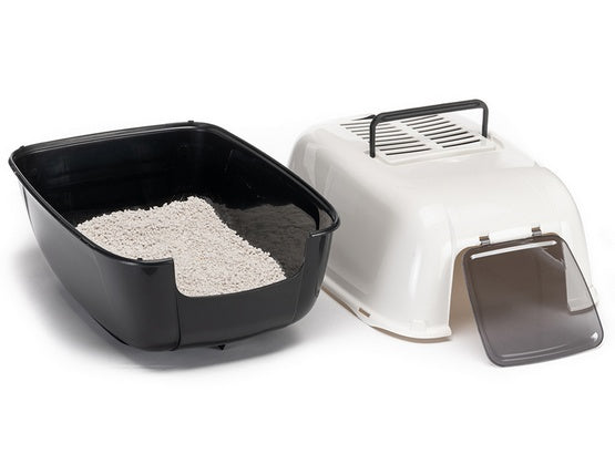 Ferplast Prima New Toaleta dla kota biało-czarna[72053799EL] - Image 3