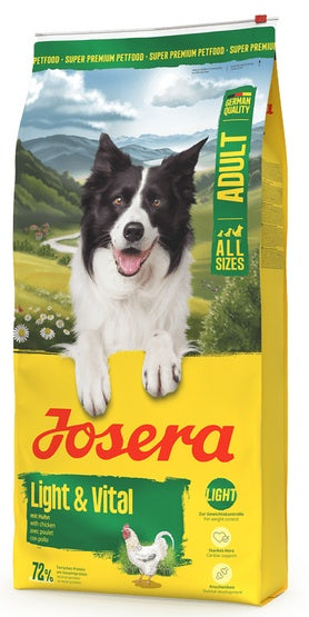Josera light & vital – dietetyczna karma wspierająca redukcję wagi u psów 12,5 kg