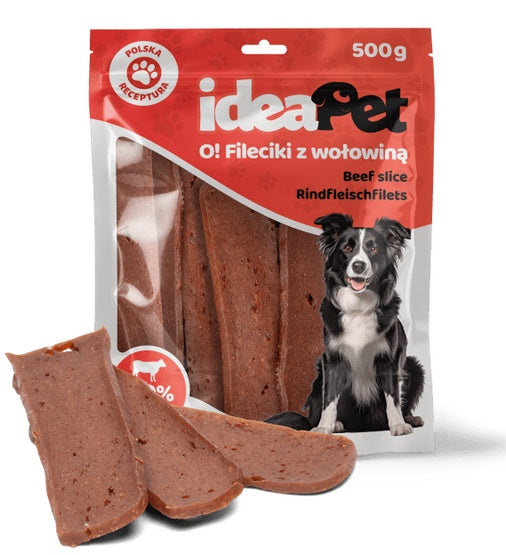IdeaPet Fileciki z wołowiną 500g - Image 1