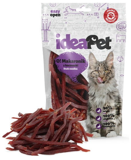 IdeaPet O! Kot Makaron z kaczki 60g - Image 1