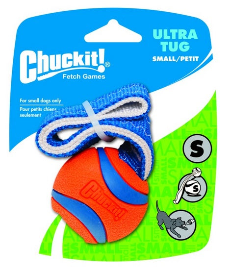Chuckit! Ultra Tug Small - piłka na taśmie do aportu i szarpania - Image 1