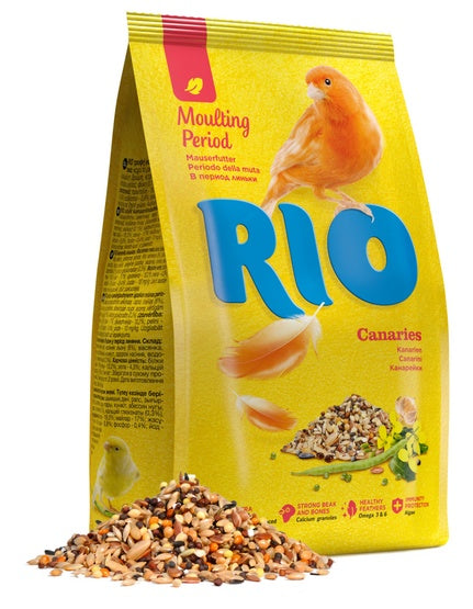 Rio pokarm dla kanarków w okresie pierzenia 500 g – wysoka zawartość białka i tłuszczu