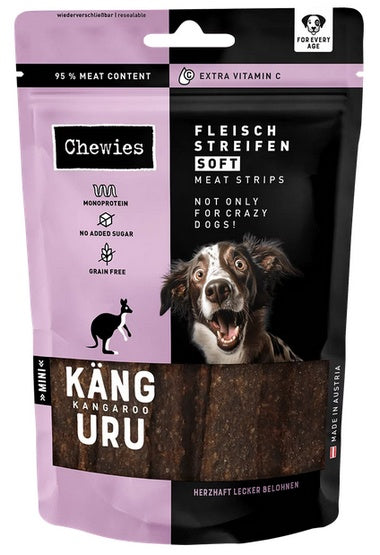 Chewies Meat Strips Soft Mini Kangur 70g - Image 2