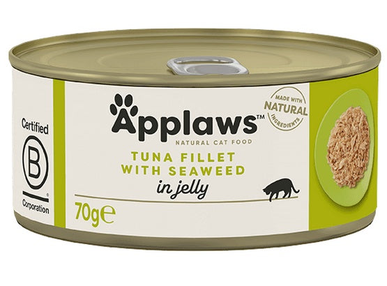 Applaws puszka dla kota Jelly - Tuńczyk i Wodorosty 70g - Image 1