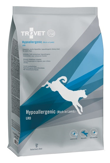 trovet LRD Hypoallergenic jagnięcina 10 kg – dieta eliminacyjna dla psów z alergią