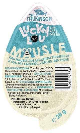 Lucky Lou Mausle Tuńczyk 28g - Image 1