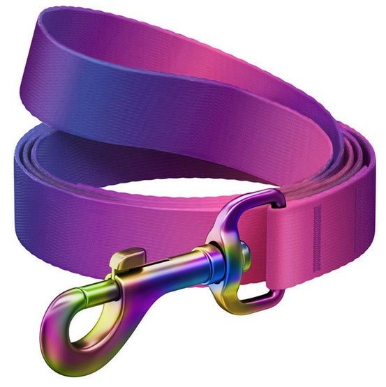 Smycz Collar WauDog Recycled gradient – z taśmy R-PET z recyklingu