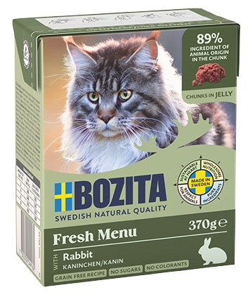 Bozita z Królikiem kawałki w galaretce kartonik 370g - Image 1