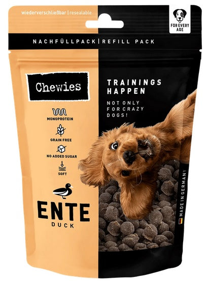 Chewies Trainings-Happen Kaczka monobiałkowe, bezzbożowe 175g - Image 2