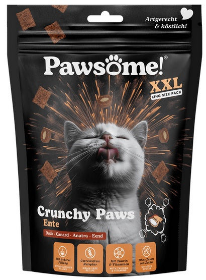 Pawsome Crunchy Paws kaczka 150g - chrupiąca skorupka z miękkim nadzieniem - Image 2