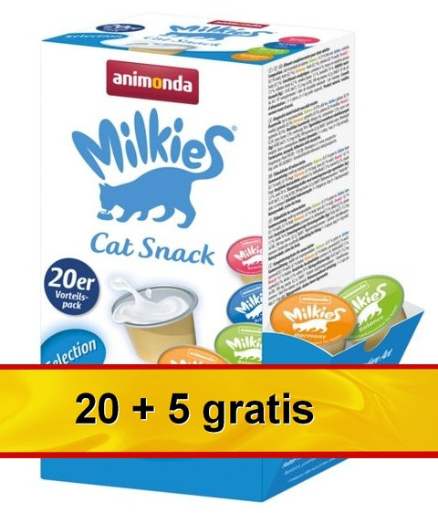 Animonda Kot Milkies Selection Mix 25x15g (20+5 gratis) - Image 2