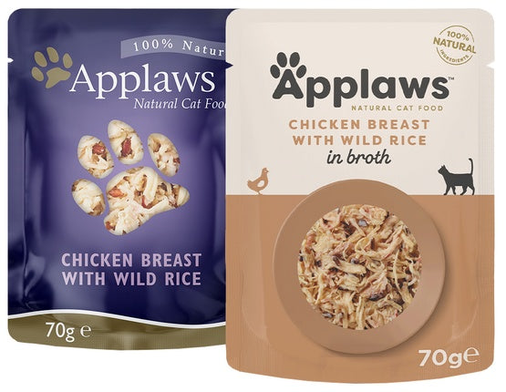 Applaws saszetka dla kota Kurczak i Dziki Ryż 70g - Image 2